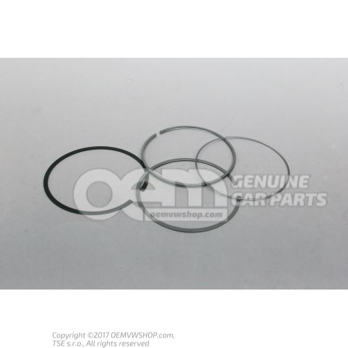 1 set piston rings 077198151P