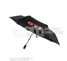 Pocket umbrella black/red