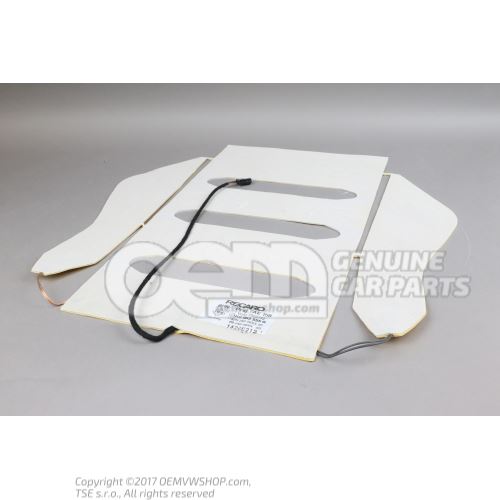 Seat and seat side heater element 1K0963555G