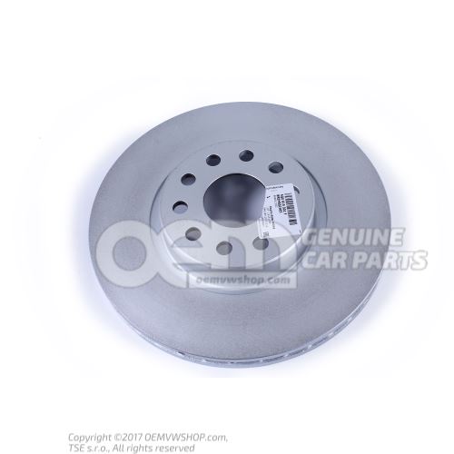 Brake disc (vented) size 312X25MM 5Q0615301F