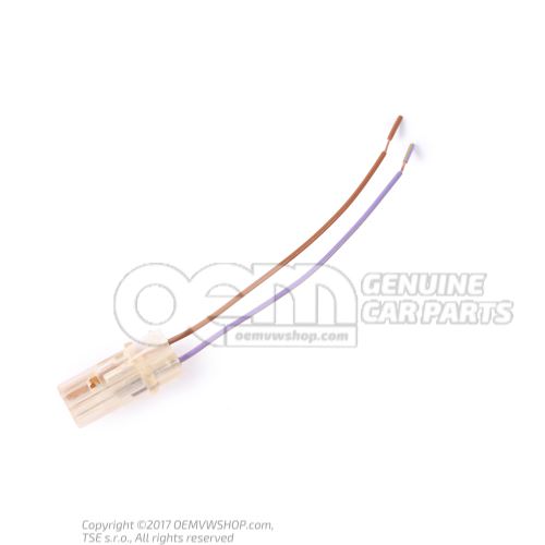 Support de lampe avec cables 8E0941953