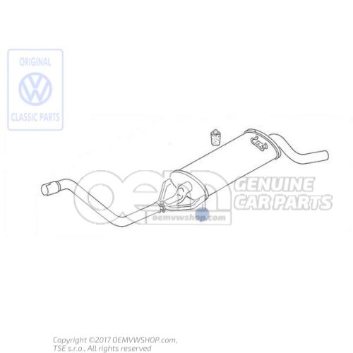 后消音器    ‘ECO’ Volkswagen Polo Hatchback 86C 867253609AH