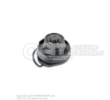 Cap with retaining strap for fuel tank 1K0201550AL