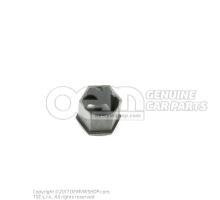 1 set of cover caps for wheel studs, grey silver 1Z0071215  UZ7