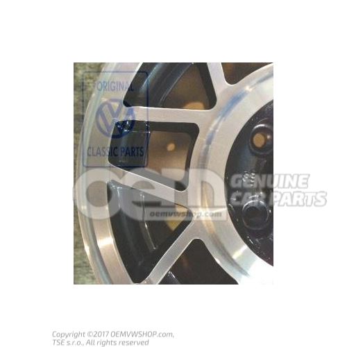 Aluminium rim helios blue metallic 171601025H V5E