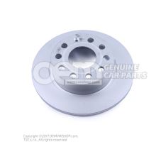 1 set brake discs with      'ECO' brake pads JZW698601AA