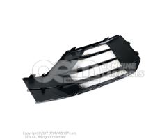 Air guide grille anthracite/ dark chrome high gloss Audi Q2 81 81A807672 EFA