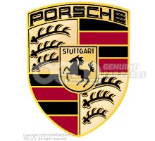 Porsche crest hood discontinued part