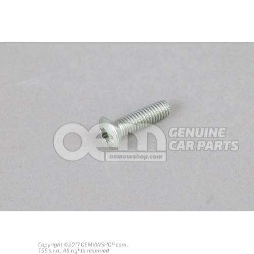 N  10131305 Countersunk oval bolt with hexagon socket head M6X22