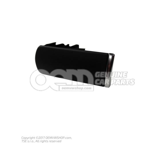 Cover for lock cylinder soul (black) 8E1857131 6PS