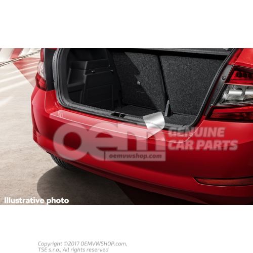 Protective film for bumper see operating instructions 6V9061197A