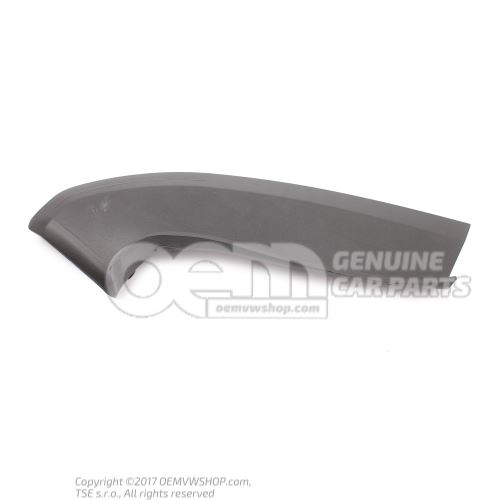 Cover for weather strip satin black 4F5853268C 01C