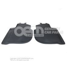 1 set foot mats (rubber) 5JA061551