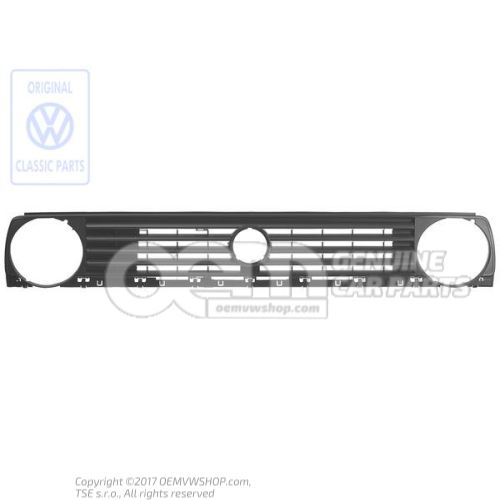 Grille de calandre noir satine 191853653C 01C