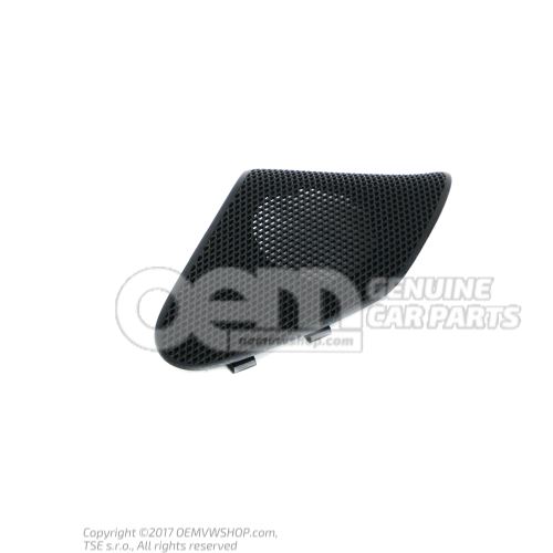 Loudspeaker trim soul (black) 8P0035409 4PK