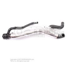 Coolant hose with quick release coupling 1K0122157KD