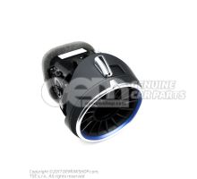 Vetracia dýza soul (čierna)/turbo modrá 8S2820902UCW