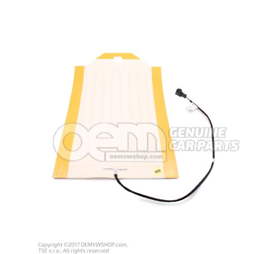 Backrest heater element 7E0963557C