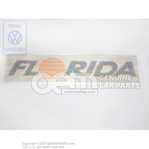 Rotulo autoadhesivo Volkswagen Campmobil LT 7E 281070902M