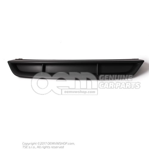 Air guide grille satin black Audi Q7 4L 4L0807683A 01C