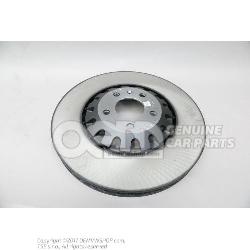 Brake disc (vented) 4E0615301P