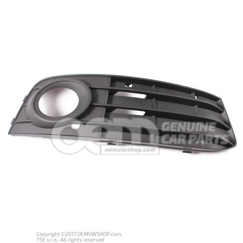 Rejilla ventilacion negro satinado Audi A4/S4/Avant/Quattro 8K 8K0807682A 01C