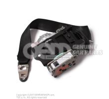 Cinturon seguridad tres puntos negro/negro satinado 4G8857706N V04