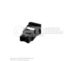 Pushbutton for parking aid black 7H5919281A 3X1