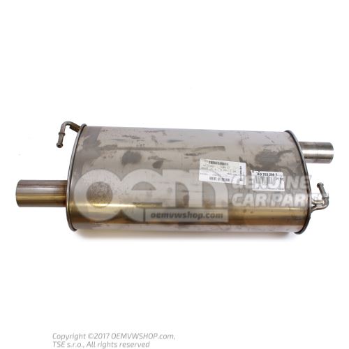 Front silencer 7E0253209F