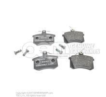 1 set of brake pads for disk brake 4D0698451F