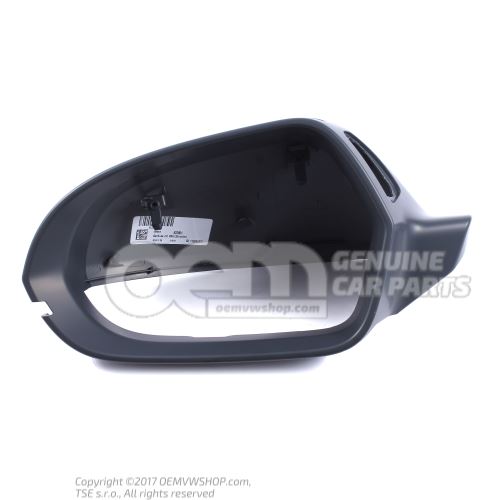 Exterior mirror housing primed 4G0857527B GRU