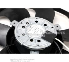 Radiator fan with control unit 8K0959455E