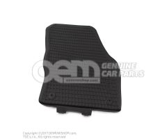1 set foot mats (rubber) - right hand drive 567061502A