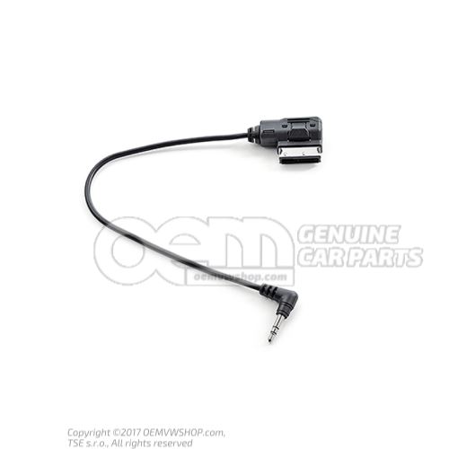 Cinch connection cable for vehicles with mdi interface 5E0051510D