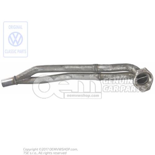 Exhaust pipe 191253091BD