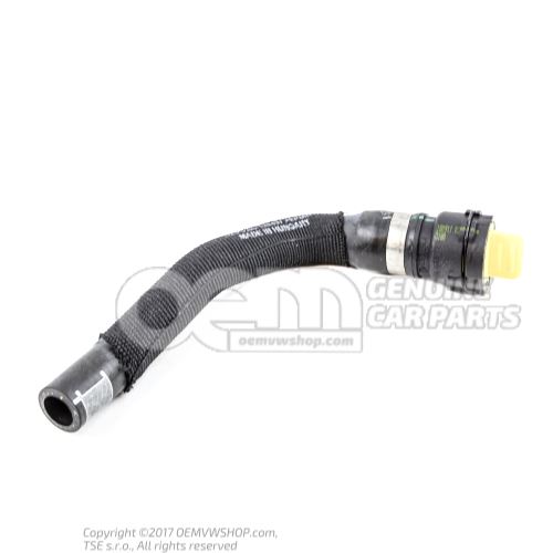 Coolant hose with quick release coupling 4G0122109F