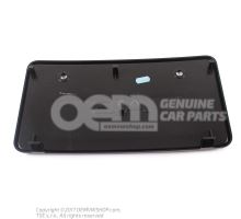 Recubrim. p. placa matricula negro-brillante Audi A6/S6/Avant/Quattro 4F 4F0807285CCT94