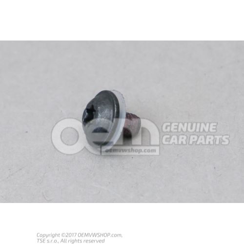 Fillister head bolt with allen key head Audi A3 Saloon/Sportback 8P N 10644801