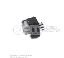 Interrupteur pour retroviseur exterieur a reglage electrique noir/chrome 5K0959565 XSH