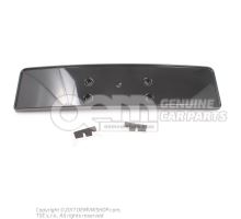 Licence plate holder black-glossy 8S0807287H T94