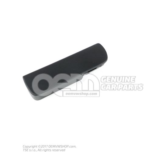 Grip for lid lock cable anthracite 7L0823533D 9B9