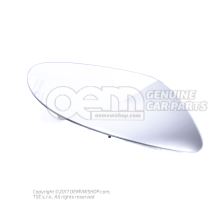 Mirror glass (convex) with carrier plate 5M0857522F