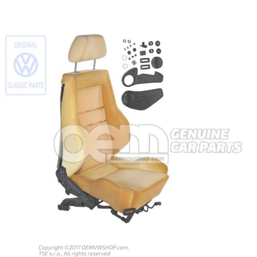 Seat complete with backrest and headrest (without cover) 191881024B