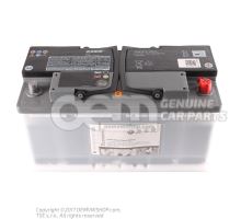 蓄电池，带电量显示 已加注和充电         ‘ECO’ JZW915105E