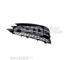 Grille de guidage d'air noir-brillant 8J0807681G T94