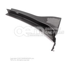 Cover for plenum chamber, satin black 1S1819404E 9B9