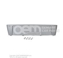 Licence plate holder grey Audi A8/S8 Quattro 4E 4E0807285AD1QP