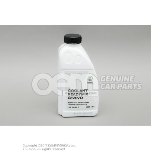 Ready-mix coolant frost protection up to -35 ï¿½c 000096320JG