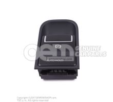Switch for electromechanical parking brake  -EPB- titan black 5N0927225A XSJ