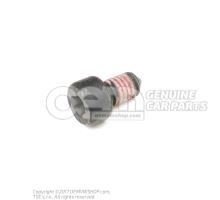 Socket head bolt with inner hex round head